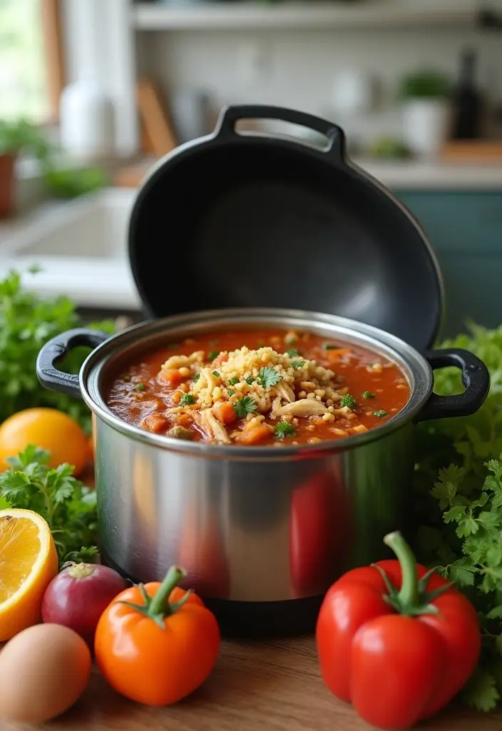 29 Keto Chicken Taco Soup Recipes for Low-Carb Comfort - 8. Instant Pot Chicken Taco Soup