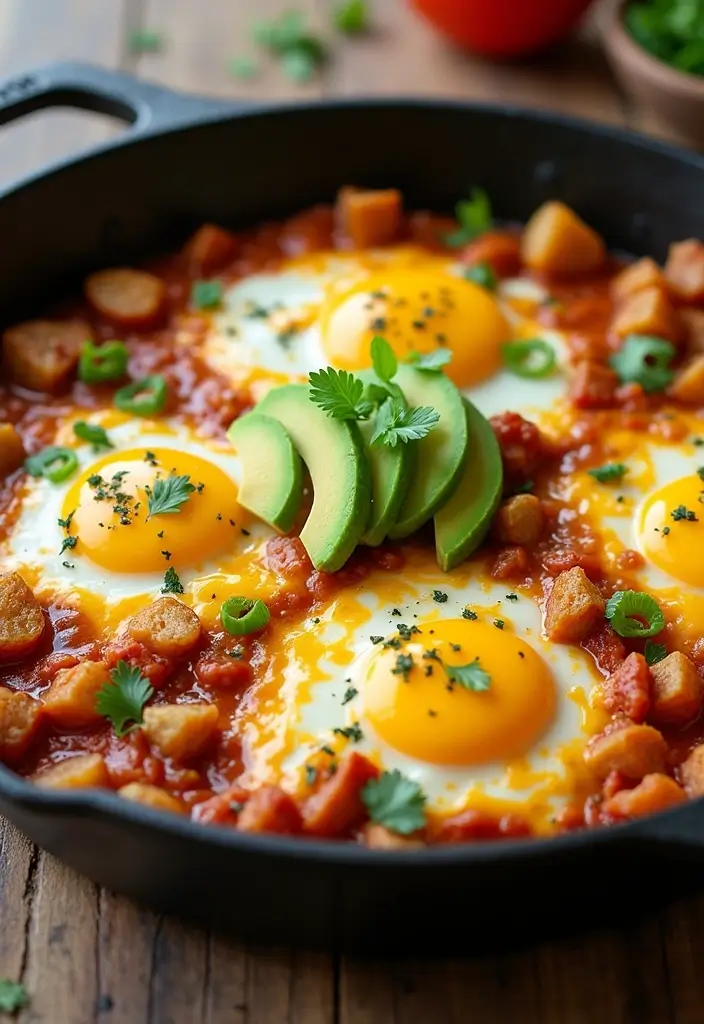 29 Recipes with Taco Sauce for Every Meal 81 29 Recipes with Taco Sauce for Every Meal - 13. Taco Sauce & Egg Breakfast Skillet