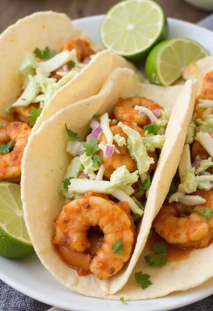 29 Recipes with Taco Sauce for Every Meal 98 29 Recipes with Taco Sauce for Every Meal - 16. Taco Sauce Shrimp Tacos