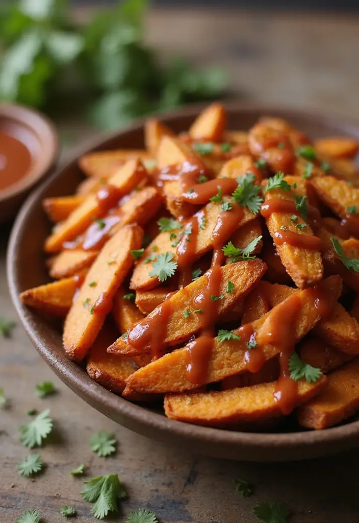 29 Recipes with Taco Sauce for Every Meal 159 29 Recipes with Taco Sauce for Every Meal - 25. Taco Sauce Sweet Potato Fries