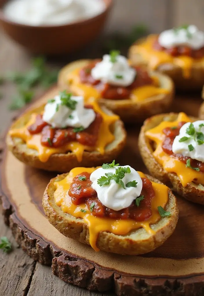 29 Recipes with Taco Sauce for Every Meal 57 29 Recipes with Taco Sauce for Every Meal - 9. Taco Sauce Potato Skins