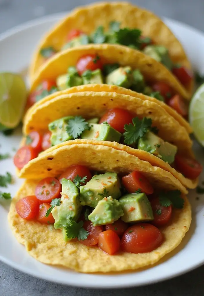 29 Taco Soft Shell Recipes for Homemade Taco Nights 76 29 Taco Soft Shell Recipes for Homemade Taco Nights - 12. Avocado and Tomato Salsa Tacos