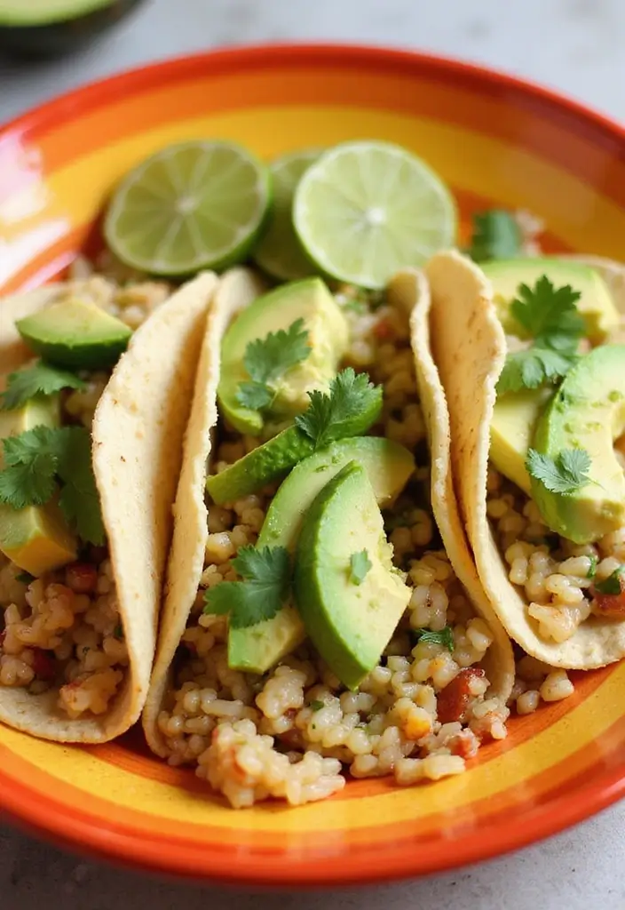 29 Taco Soft Shell Recipes for Homemade Taco Nights 132 29 Taco Soft Shell Recipes for Homemade Taco Nights - 20. Cilantro Lime Rice Tacos