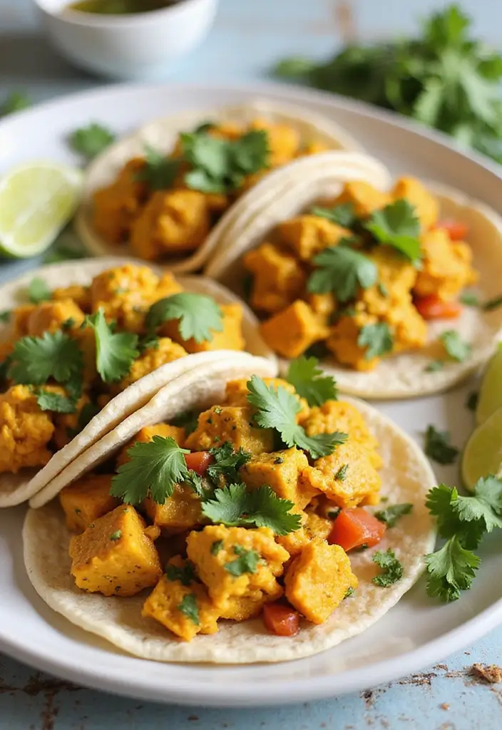 29 Taco Soft Shell Recipes for Homemade Taco Nights 139 29 Taco Soft Shell Recipes for Homemade Taco Nights - 21. Tofu Scramble Tacos