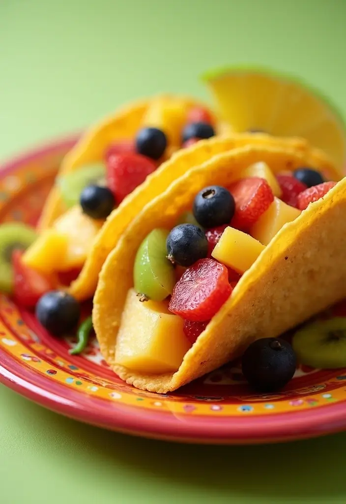 29 Taco Soft Shell Recipes for Homemade Taco Nights 193 29 Taco Soft Shell Recipes for Homemade Taco Nights - 29. Tropical Fruit Tacos