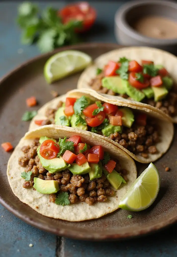 29 Taco Soft Shell Recipes for Homemade Taco Nights 22 29 Taco Soft Shell Recipes for Homemade Taco Nights - 4. Lentil and Avocado Tacos