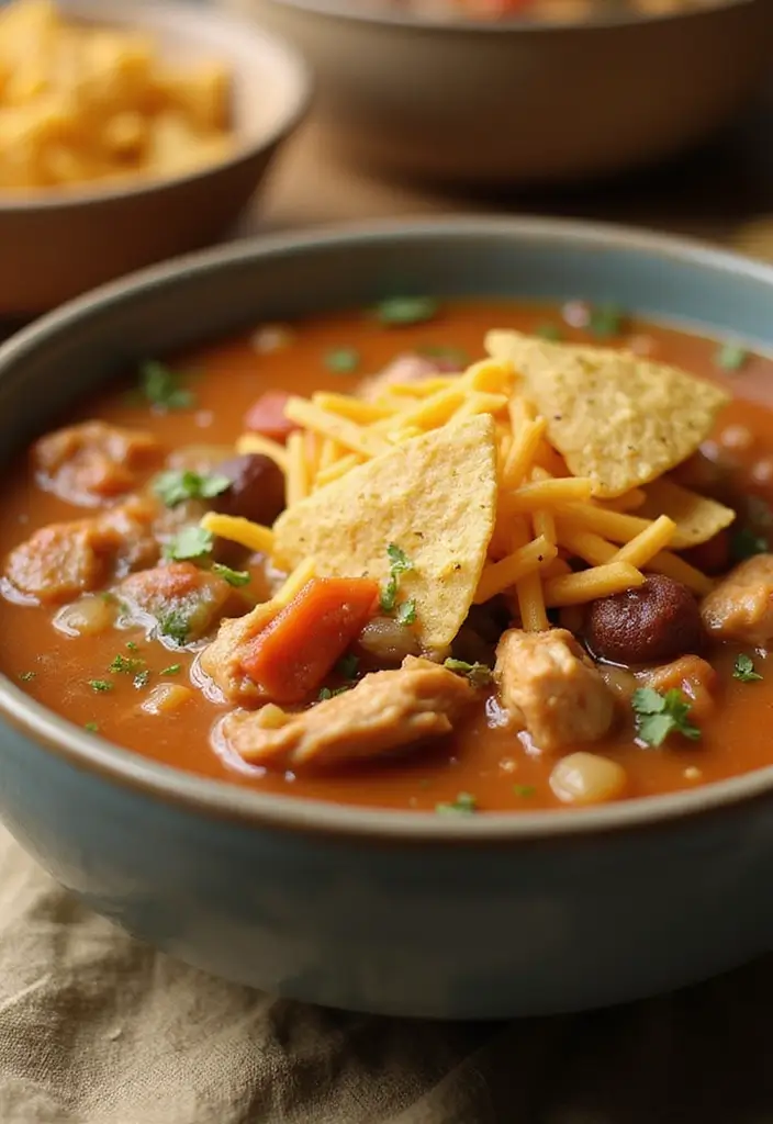 30+ Chicken Taco Recipes Easy and Flavorful 82 30+ Chicken Taco Recipes Easy and Flavorful - 14. Chicken Taco Soup