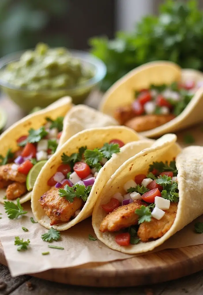 30+ Chicken Taco Recipes Easy and Flavorful 136 30+ Chicken Taco Recipes Easy and Flavorful - 22. Chicken Taco Wraps