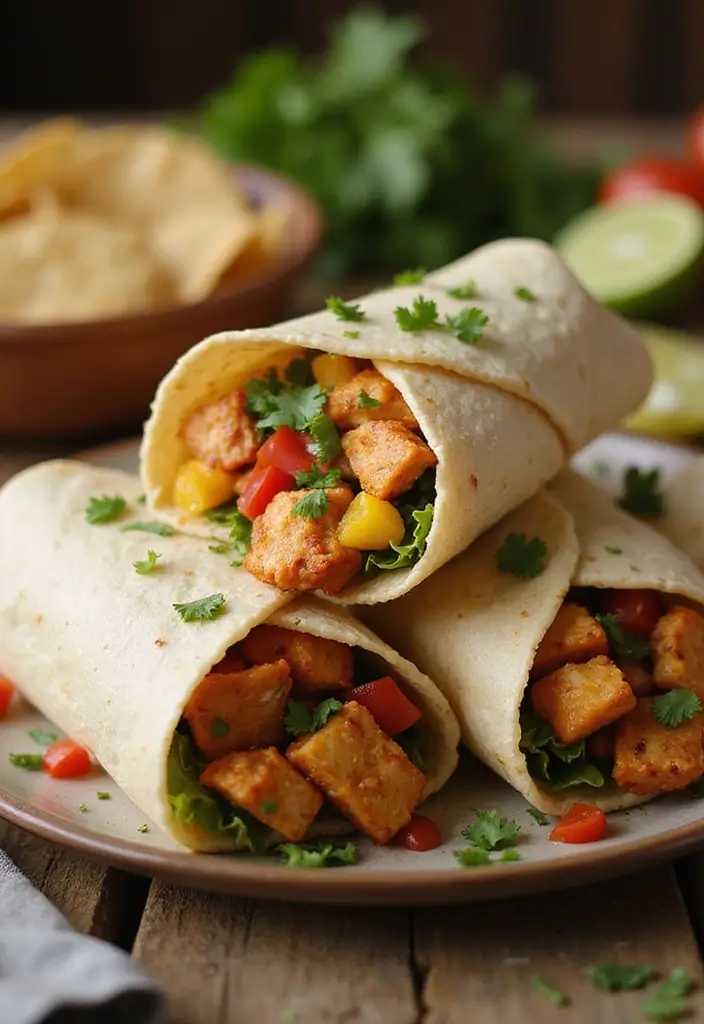 30+ Chicken Taco Recipes Easy and Flavorful 164 30+ Chicken Taco Recipes Easy and Flavorful - 26. Chicken Taco Burritos