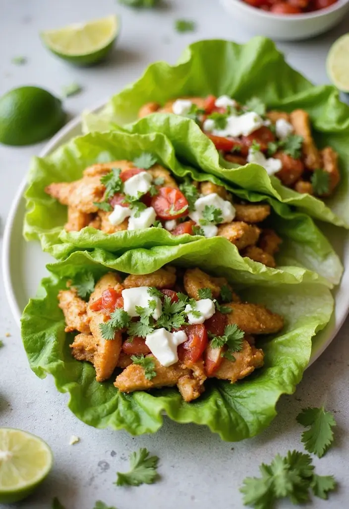 30+ Chicken Taco Recipes Easy and Flavorful 49 30+ Chicken Taco Recipes Easy and Flavorful - 9. Whole30 Chicken Tacos