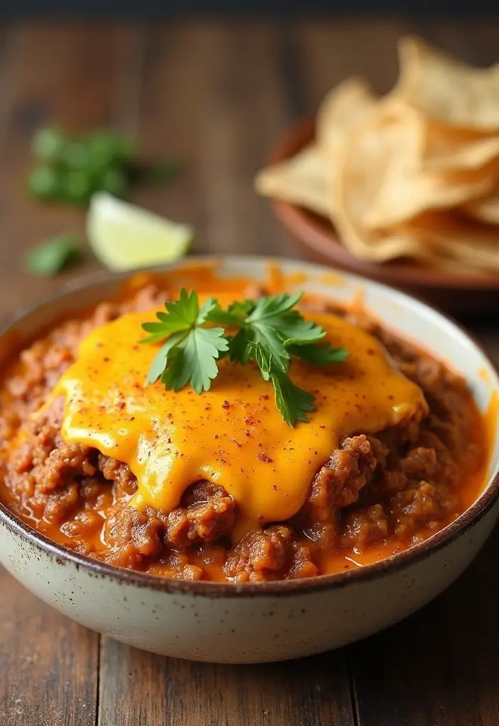 30 Hamburger Taco Dip Recipes for Parties and Game Day 162 30 Hamburger Taco Dip Recipes for Parties and Game Day - 25. Tandoori Hamburger Taco Dip