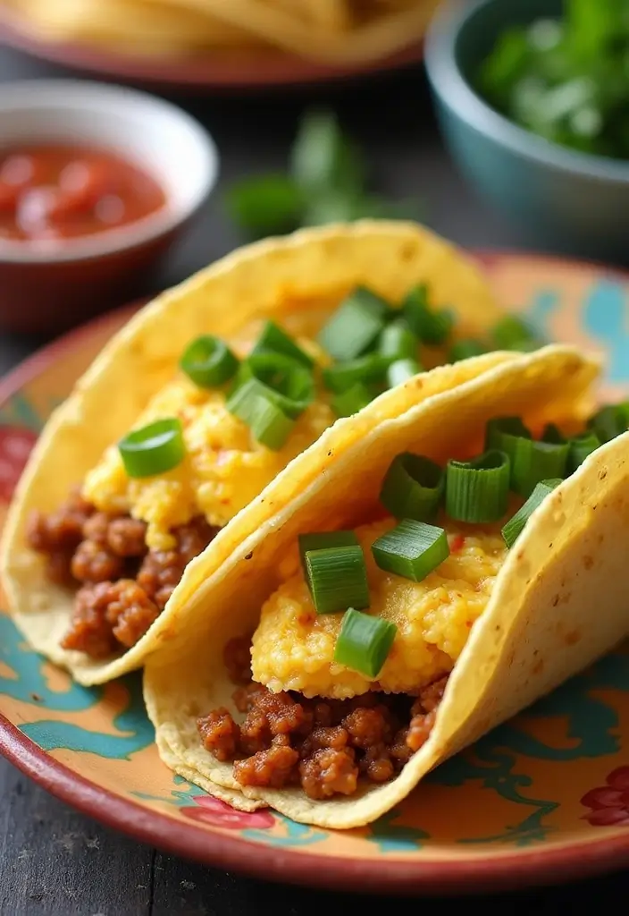 30+ Keto Taco Tuesday Recipes That Keep It Fun 62 30+ Keto Taco Tuesday Recipes That Keep It Fun - 10. Chorizo and Egg Breakfast Tacos