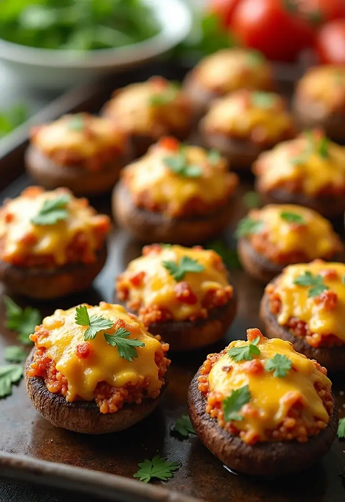 30+ Keto Taco Tuesday Recipes That Keep It Fun 166 30+ Keto Taco Tuesday Recipes That Keep It Fun - 26. Taco-Stuffed Mushrooms