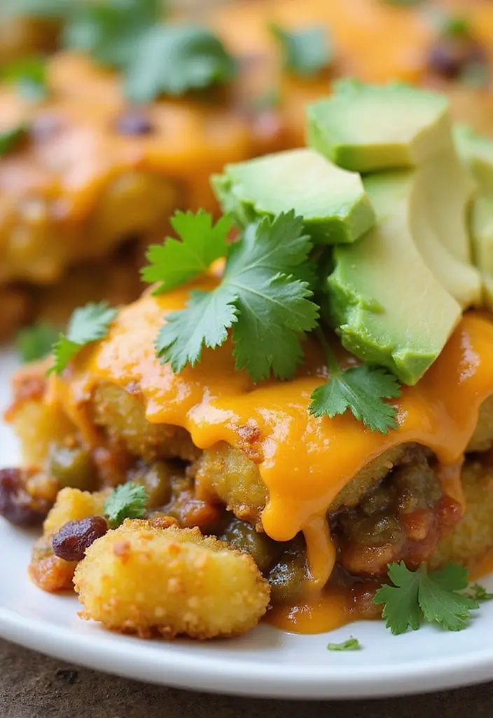 30+ Taco Tater Tot Casserole Recipes the Whole Family Will Love 71 30+ Taco Tater Tot Casserole Recipes the Whole Family Will Love - 11. Taco Tater Tot Casserole with Salsa Verde