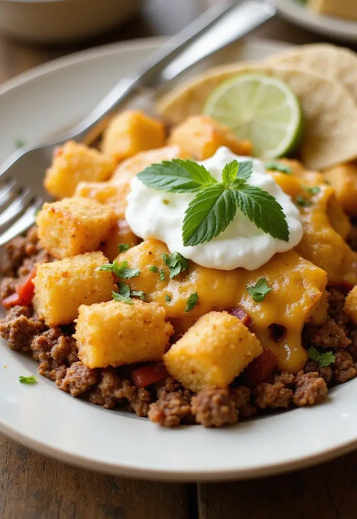30+ Taco Tater Tot Casserole Recipes the Whole Family Will Love 78 30+ Taco Tater Tot Casserole Recipes the Whole Family Will Love - 12. Taco Tater Tot Casserole with Ground Lamb