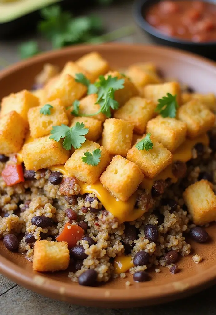 30+ Taco Tater Tot Casserole Recipes the Whole Family Will Love 85 30+ Taco Tater Tot Casserole Recipes the Whole Family Will Love - 13. Taco Tater Tot Casserole with Quinoa