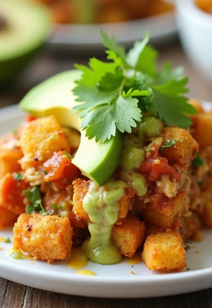 30+ Taco Tater Tot Casserole Recipes the Whole Family Will Love 120 30+ Taco Tater Tot Casserole Recipes the Whole Family Will Love - 18. Taco Tater Tot Casserole with Cilantro Lime Sauce