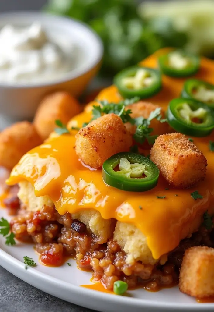 30+ Taco Tater Tot Casserole Recipes the Whole Family Will Love 127 30+ Taco Tater Tot Casserole Recipes the Whole Family Will Love - 19. Taco Tater Tot Casserole with Smoked Gouda