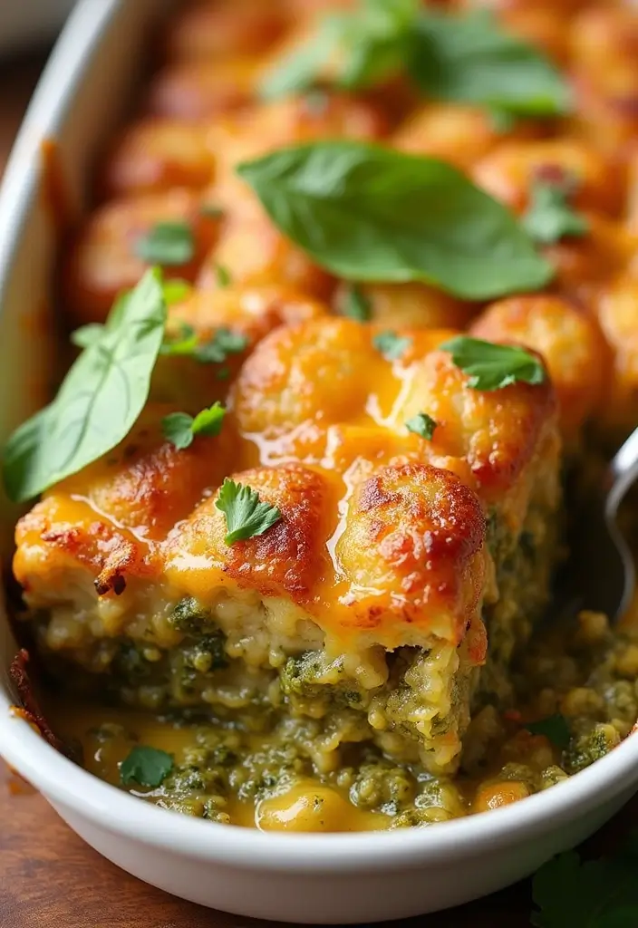 30+ Taco Tater Tot Casserole Recipes the Whole Family Will Love 174 30+ Taco Tater Tot Casserole Recipes the Whole Family Will Love - 26. Taco Tater Tot Casserole with Pesto