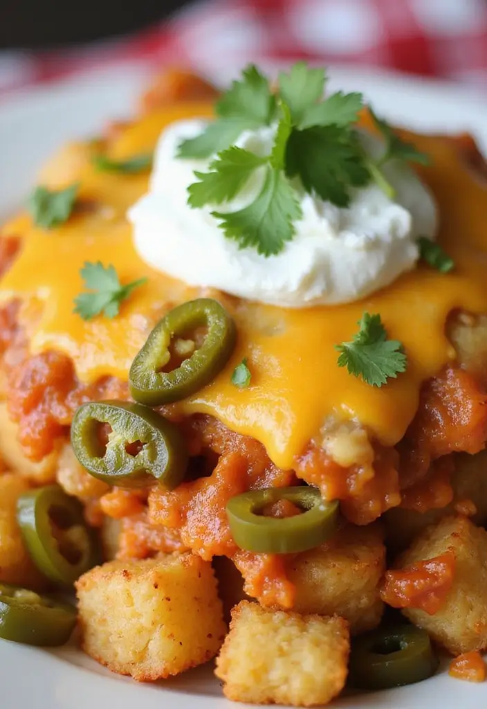 30+ Taco Tater Tot Casserole Recipes the Whole Family Will Love 202 30+ Taco Tater Tot Casserole Recipes the Whole Family Will Love - 30. Taco Tater Tot Casserole with Pickled Peppers