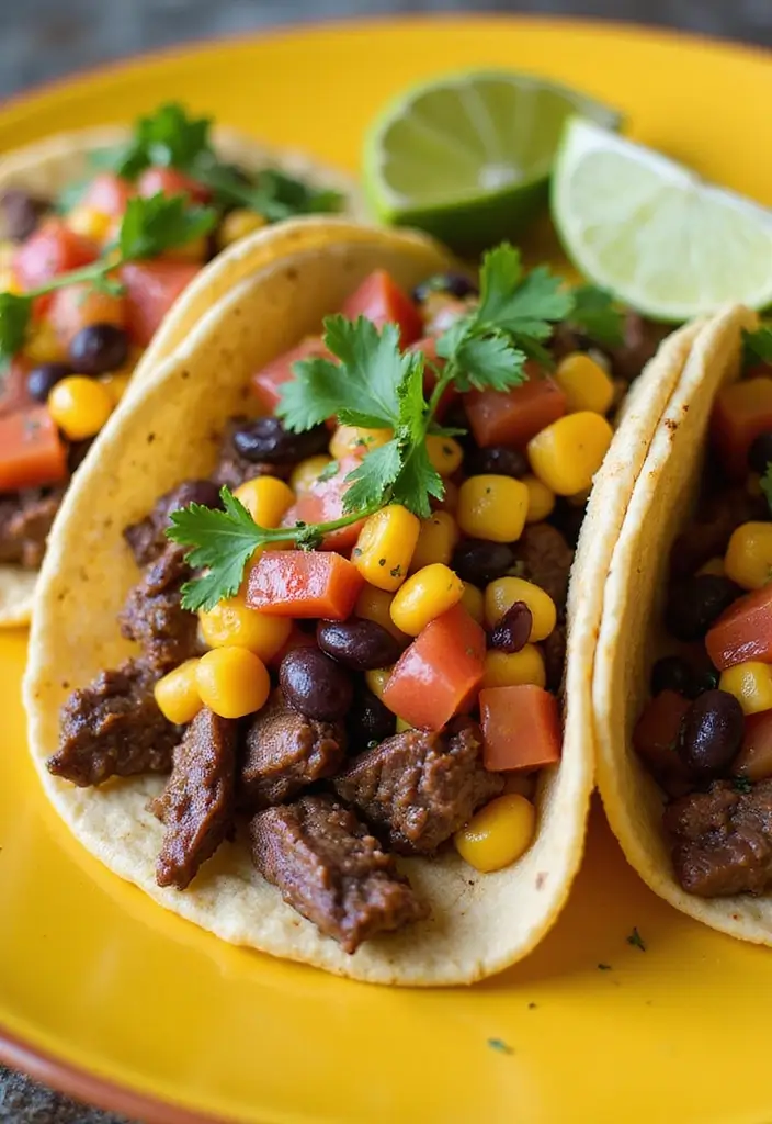 30 Top Round Steak Taco Recipes for Protein-Packed Meals 48 30 Top Round Steak Taco Recipes for Protein-Packed Meals - 8. Southwest Steak Tacos