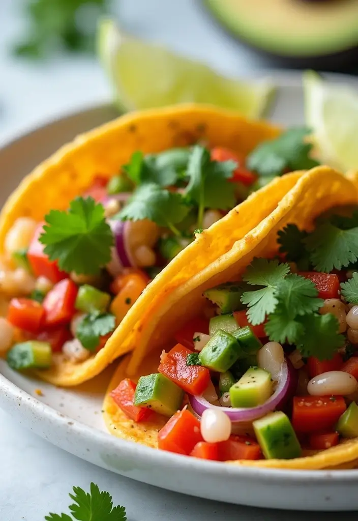 30 Vegan Taco Tuesday Recipes for Plant-Based Fun 67 30 Vegan Taco Tuesday Recipes for Plant-Based Fun - 11. Jicama Tacos: A Crunchy Alternative