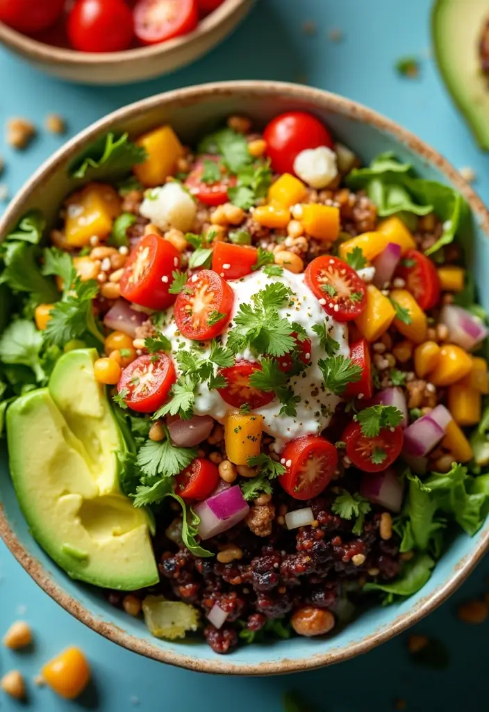 30 Vegan Taco Tuesday Recipes for Plant-Based Fun 79 30 Vegan Taco Tuesday Recipes for Plant-Based Fun - 13. Vegan Taco Salad: Deconstructed Fun