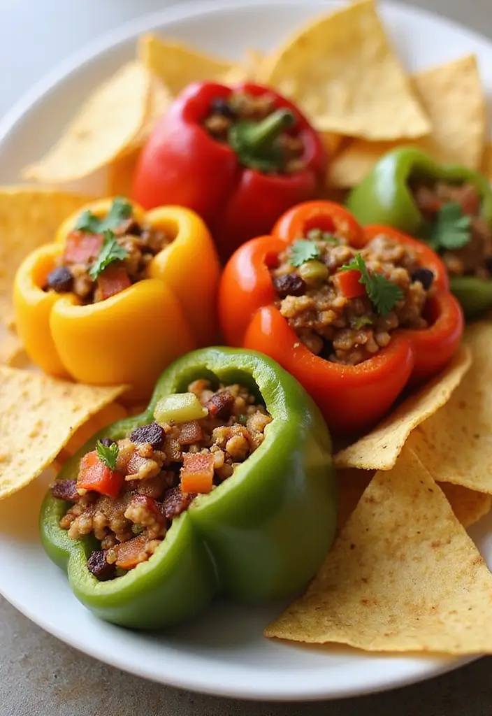 30 Vegan Taco Tuesday Recipes for Plant-Based Fun 149 30 Vegan Taco Tuesday Recipes for Plant-Based Fun - 23. Vegan Stuffed Peppers: Taco Style