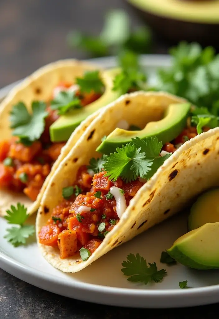 30 Vegan Taco Tuesday Recipes for Plant-Based Fun 159 30 Vegan Taco Tuesday Recipes for Plant-Based Fun - 25. Spicy Tempeh Tacos: A Flavor Explosion
