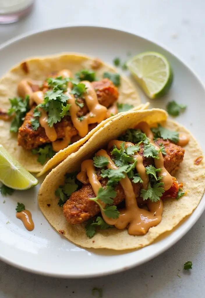 30 Vegan Taco Tuesday Recipes for Plant-Based Fun 188 30 Vegan Taco Tuesday Recipes for Plant-Based Fun - 30. Vegan Thai Tacos: A Fusion of Cultures