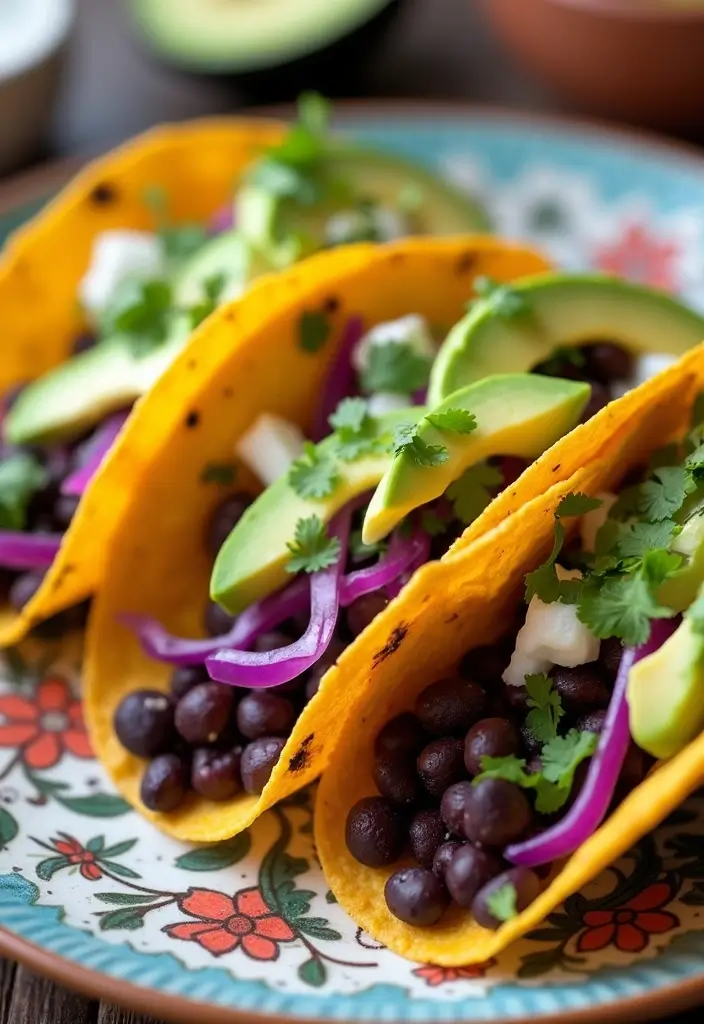 30 Vegan Taco Tuesday Recipes for Plant-Based Fun 27 30 Vegan Taco Tuesday Recipes for Plant-Based Fun - 5. Black Bean Tacos: Simple and Satisfying